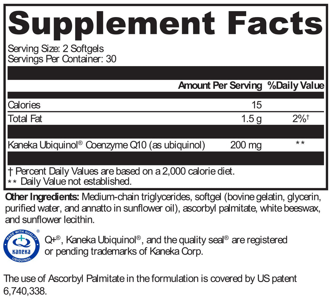 Big Sky Natural Health, CoQ10 Ubiquinol