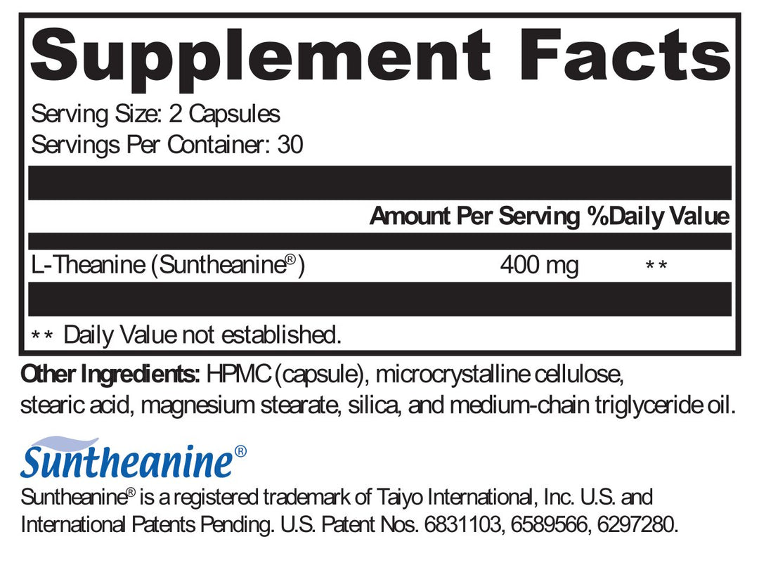 Big Sky Natural Health, L Theanine