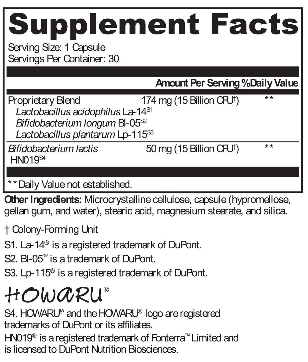 Big Sky Natural Health, Probiotic Daily